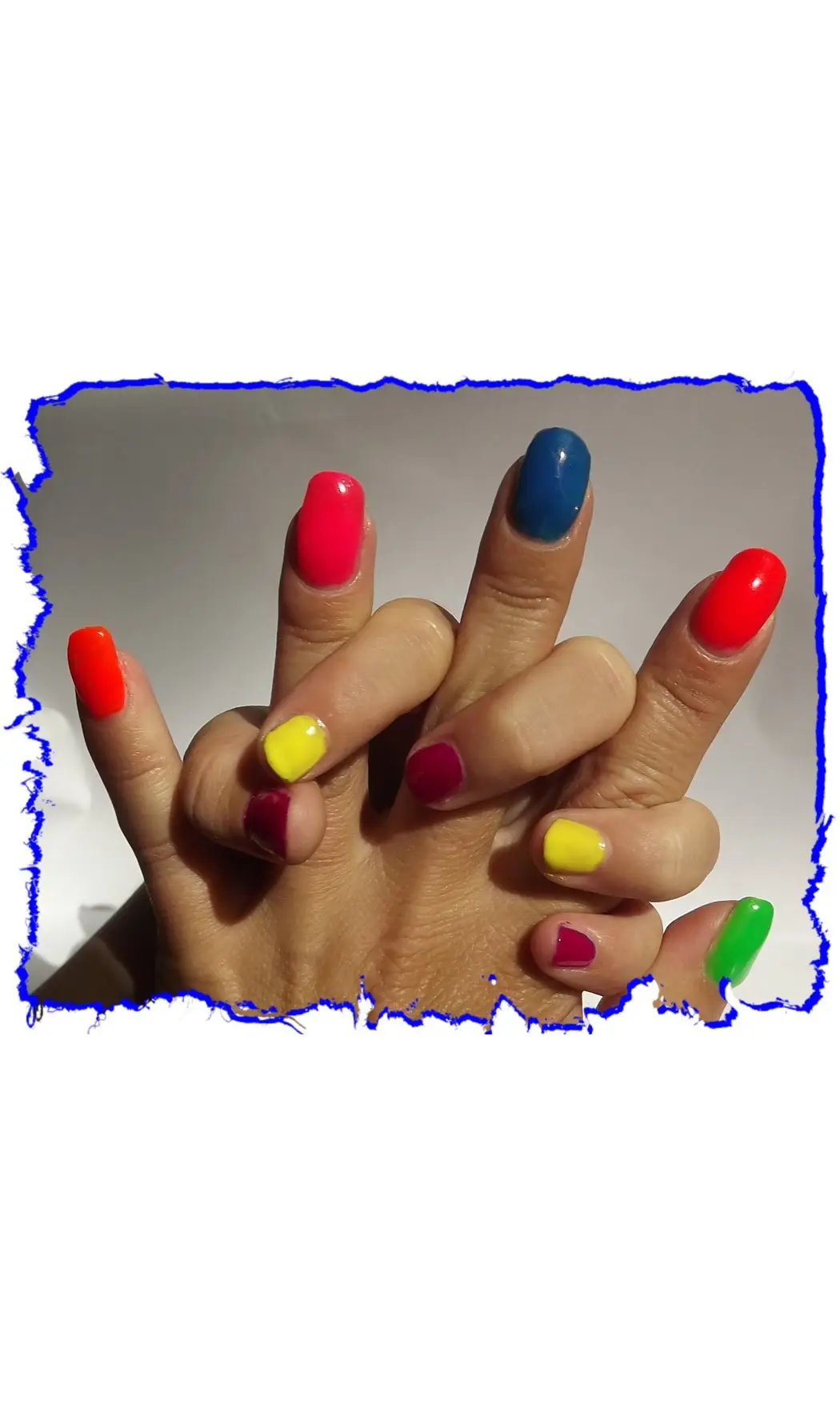 Mini vernis jaune néon