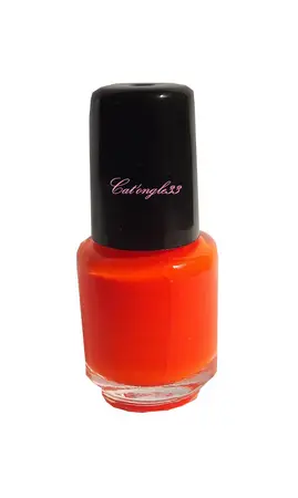 Mini vernis orange néon