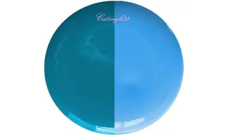 19 Gel thermo UV bleu clair/turquoise 5m
