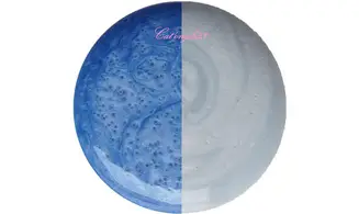 26 Gel thermo UV bleu clair/bleu nacré 5