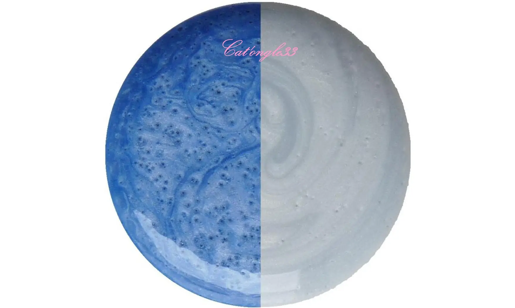 26 Gel thermo UV bleu clair/bleu nacré 5