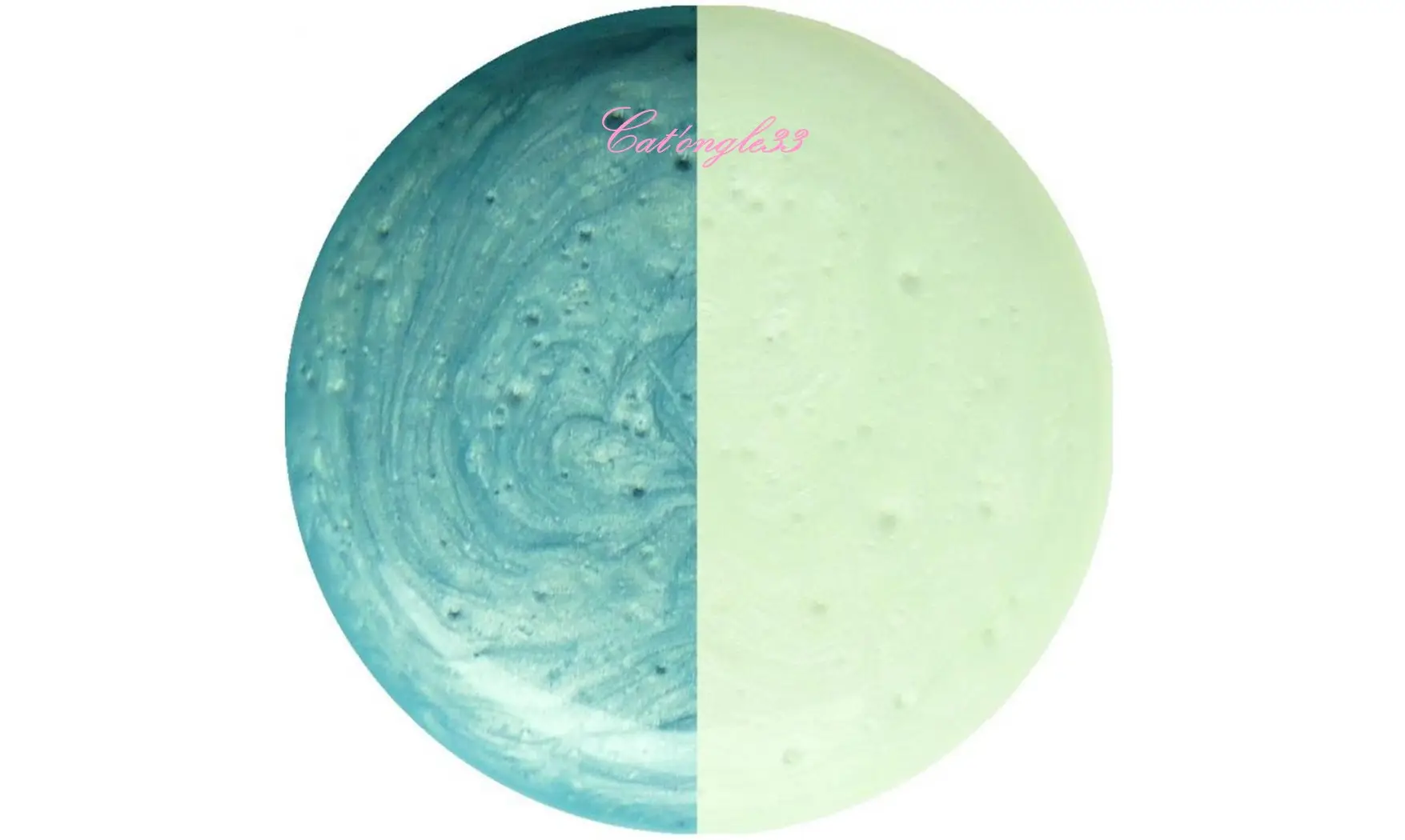 33 Gel thermo UV bleu clair/bleu nacré 5