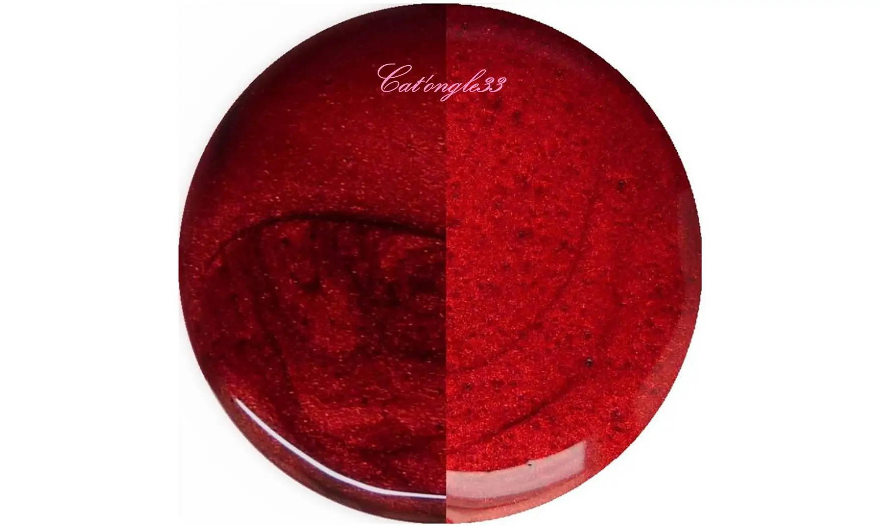 35 Gel thermo UV rouge/bordeaux nacré 5