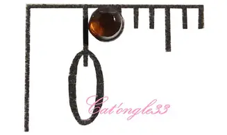 Strass rond marron 2mm