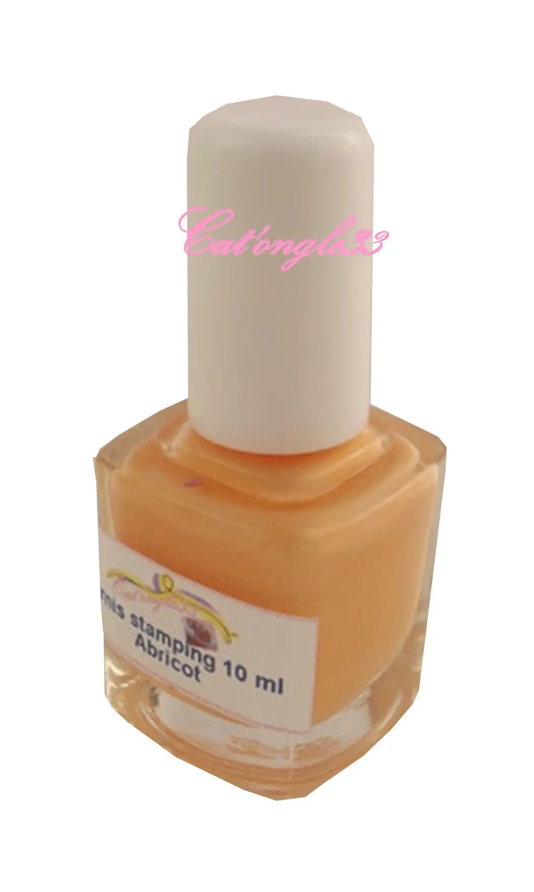 Vernis stamping 10 ml abricot