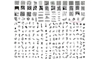 Plaque stamping XXL D nail art