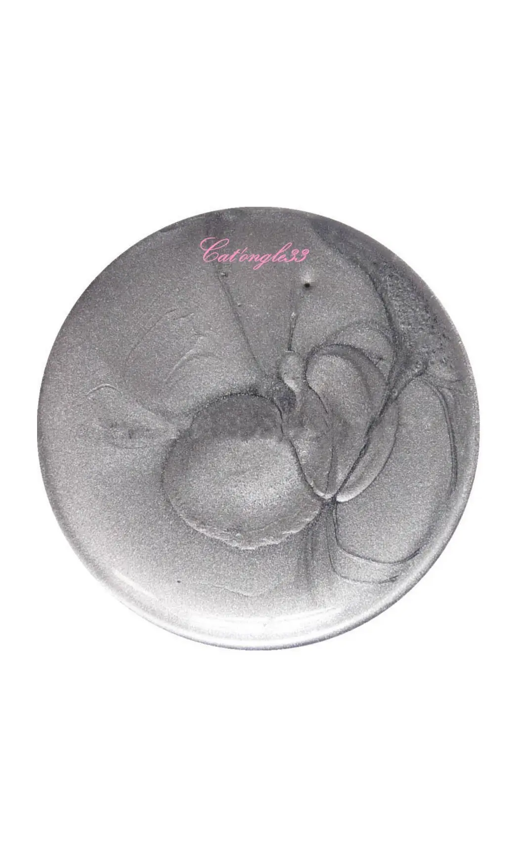 Vernis stamping 10 ml argent nacré