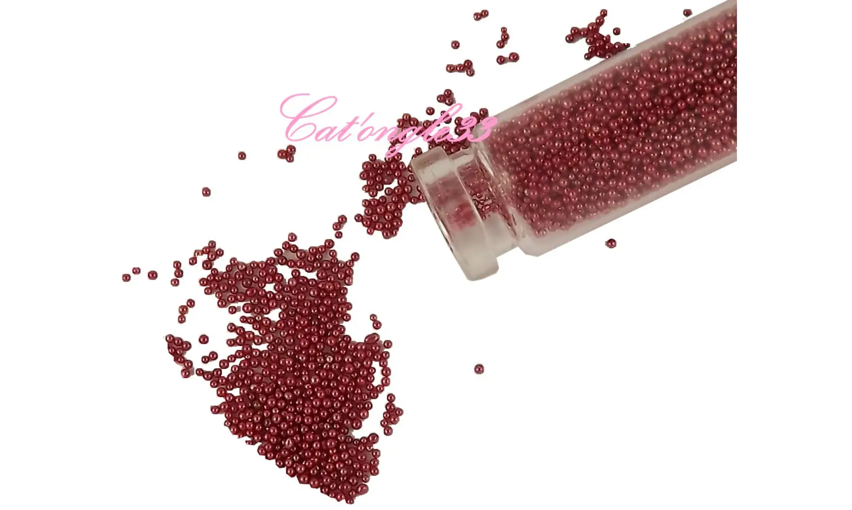 Tube micro perles rouille