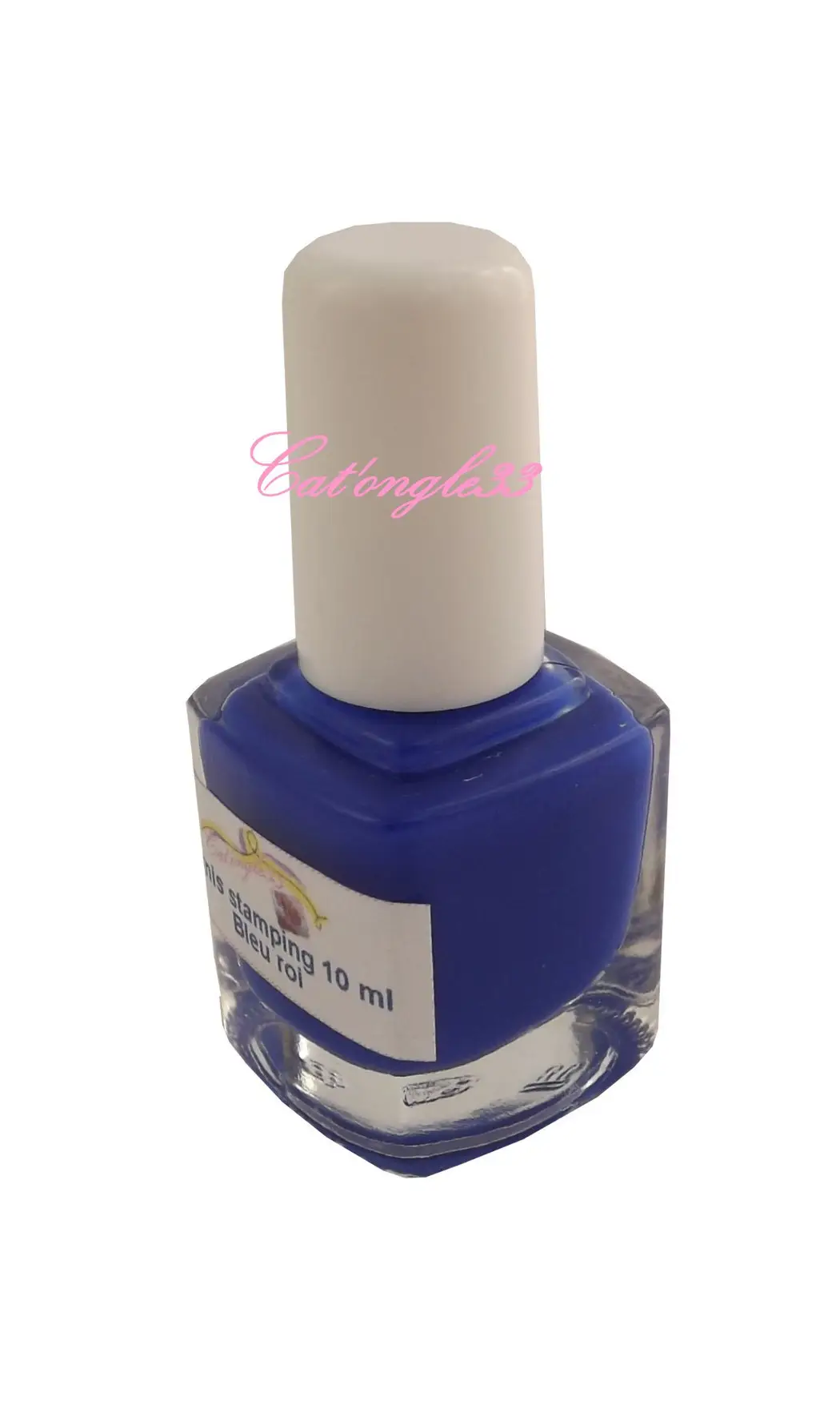 Vernis stamping 10 ml bleu roi