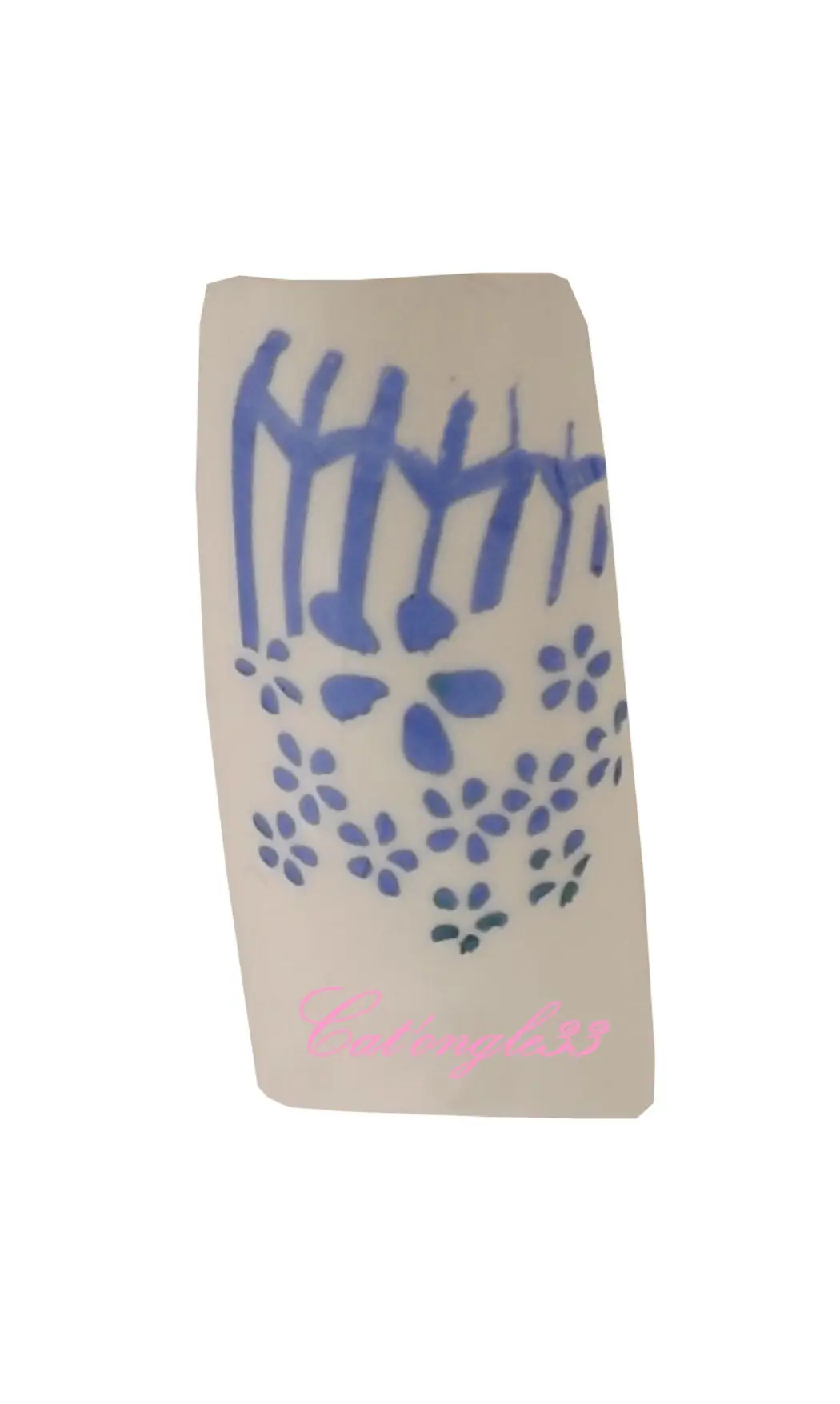 Vernis stamping 10 ml bleu roi