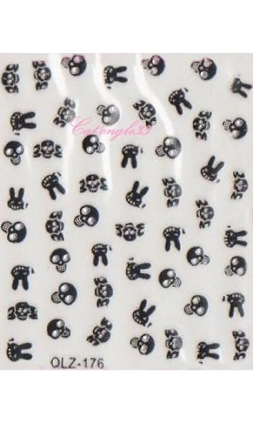 Stickers noir et brillant QLZ-176