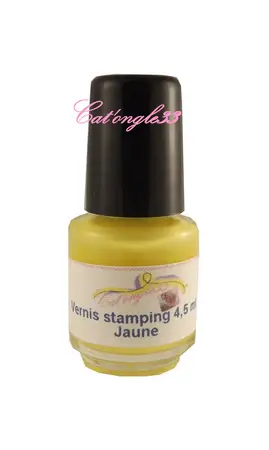 Mini vernis stamping 4,5 ml jaune