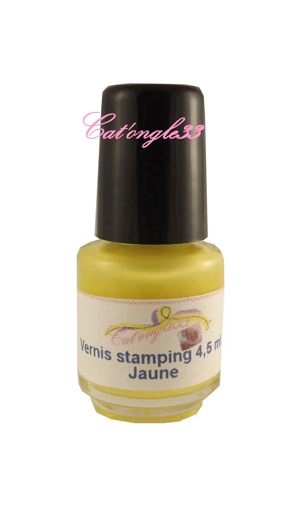 Mini vernis stamping 4,5 ml jaune