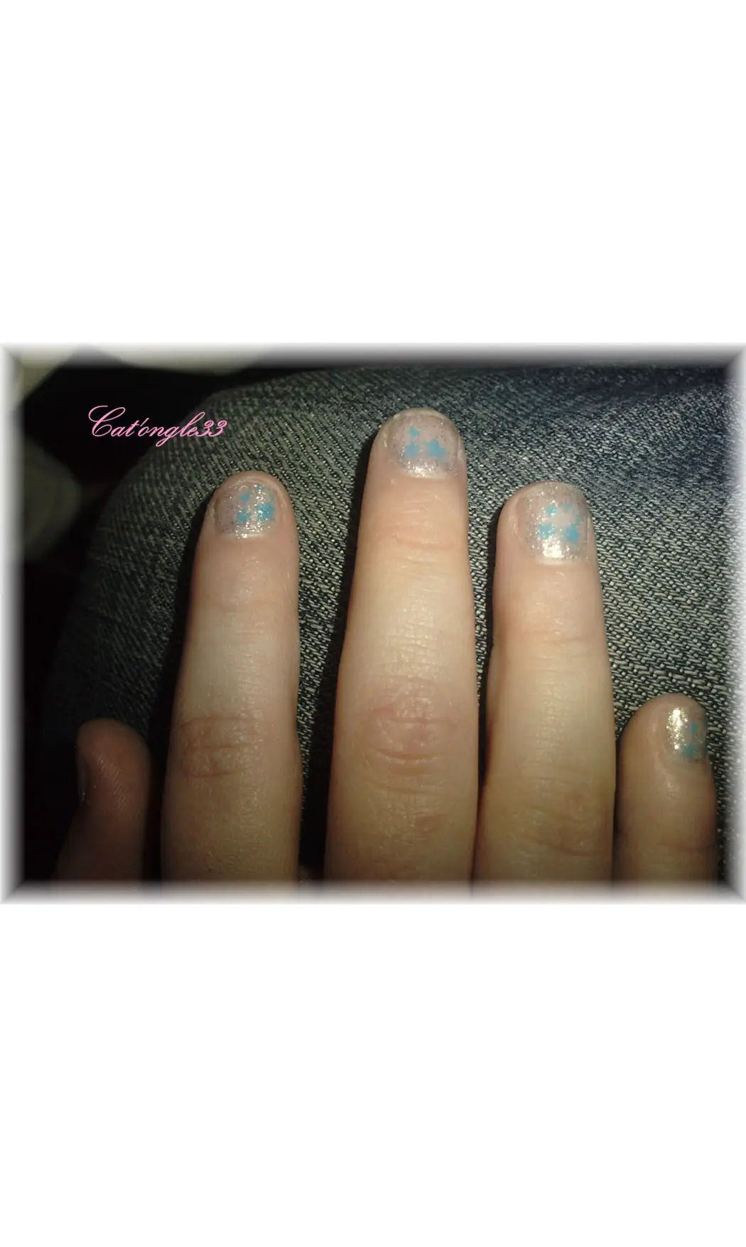 Mini vernis stamping 4,5 ml turquoise na