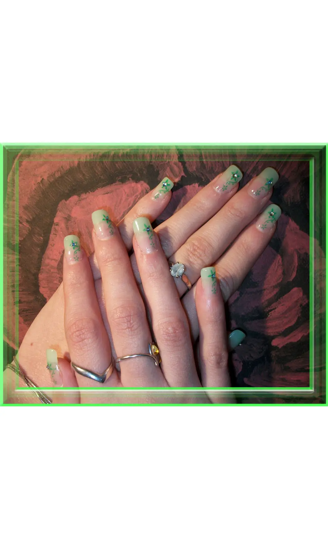 Mini vernis stamping 4,5 ml vert