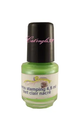 Mini vernis stamping 4,5 ml vert clair n