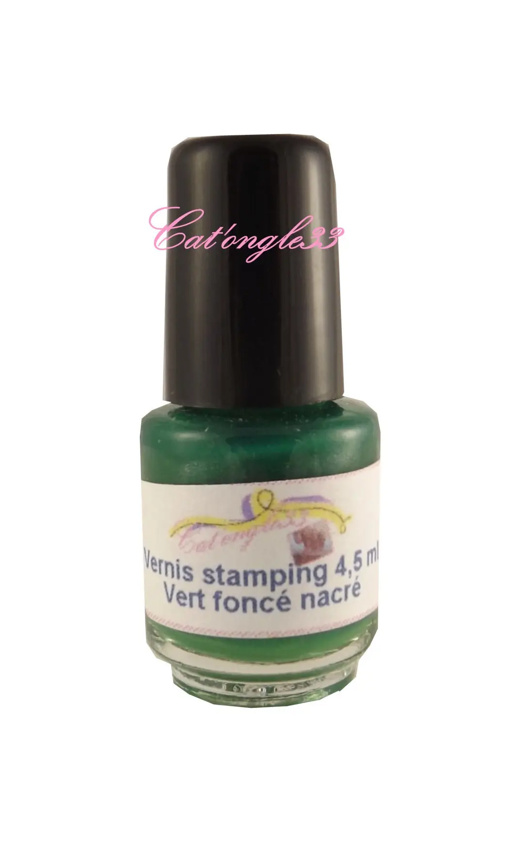 Mini vernis stamping 4,5 ml vert foncé n