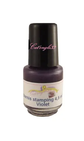 Mini vernis stamping 4,5 ml violet