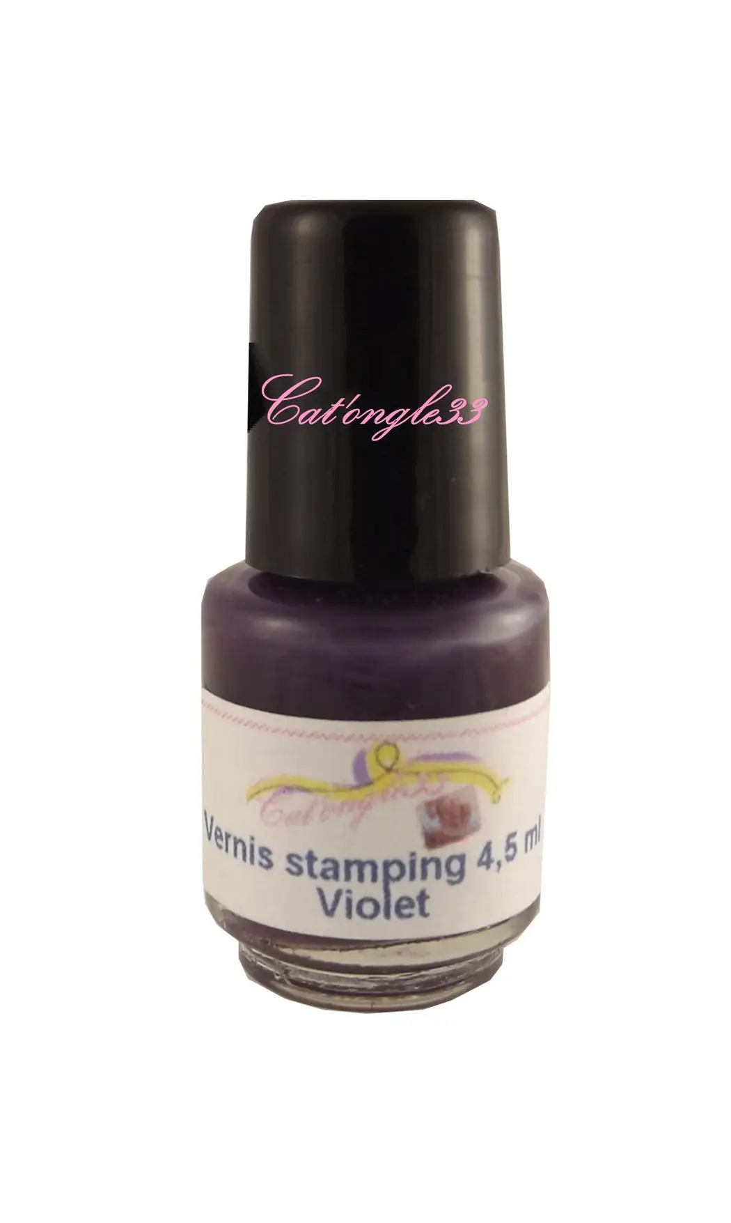 Mini vernis stamping 4,5 ml violet