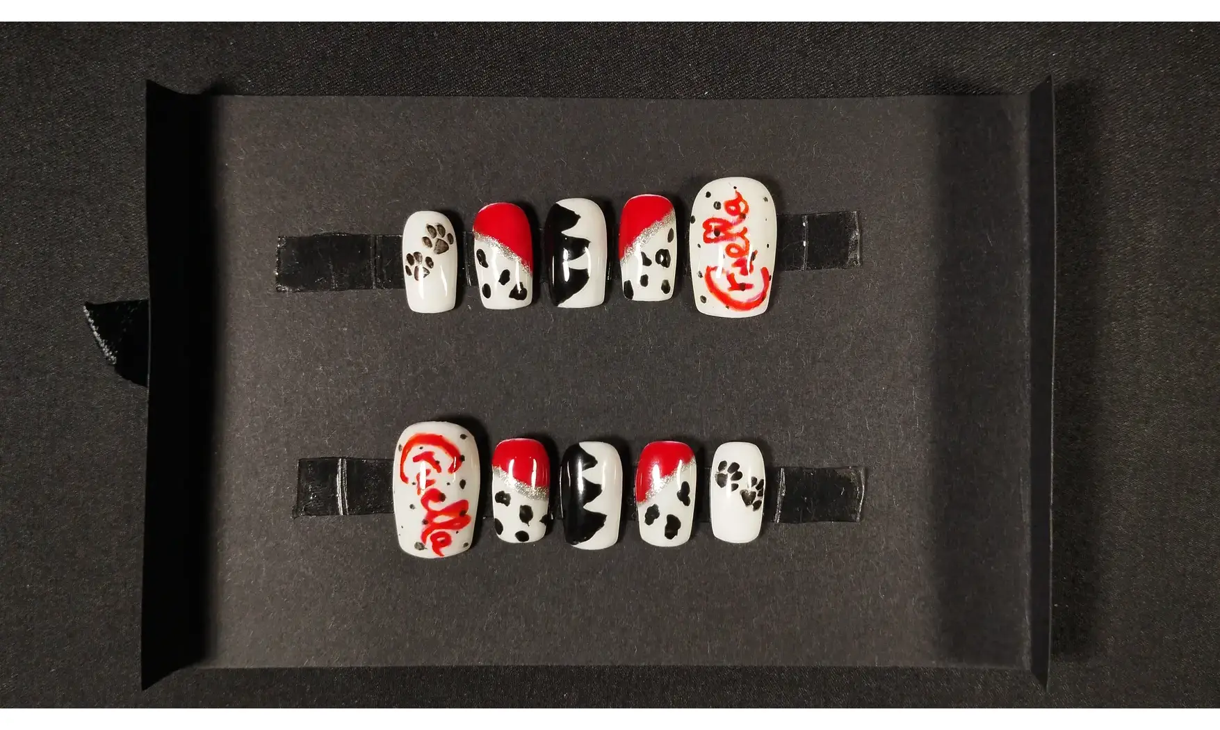 Press on nails Cruella - Taille XS