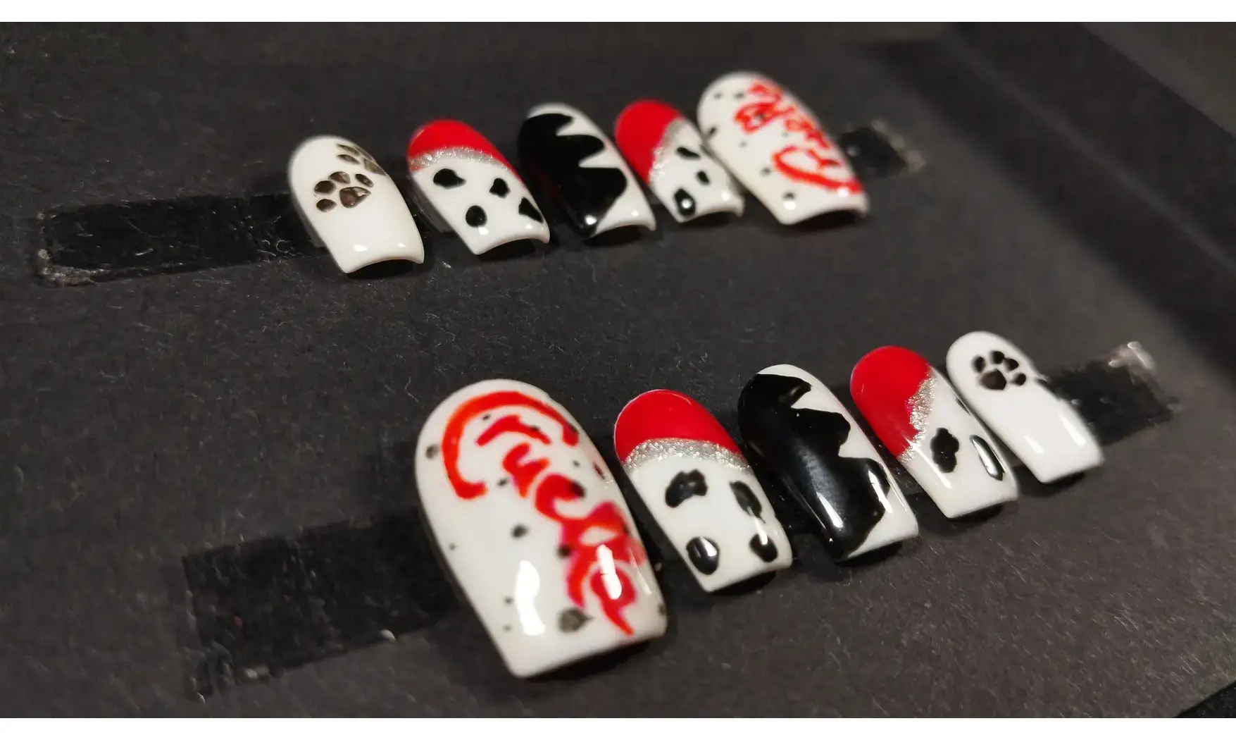 Press on nails Cruella - Taille XS