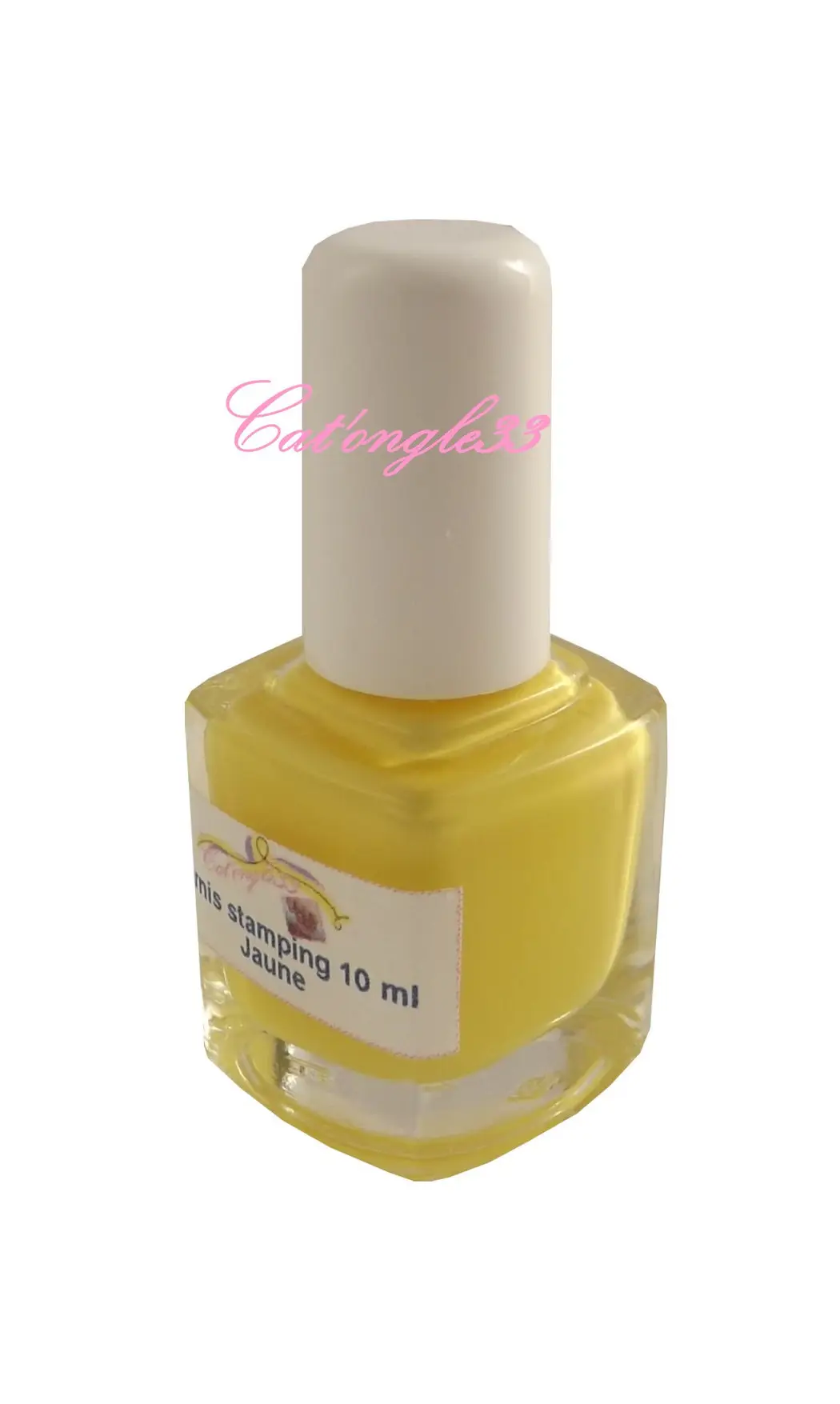 Vernis stamping 10 ml jaune
