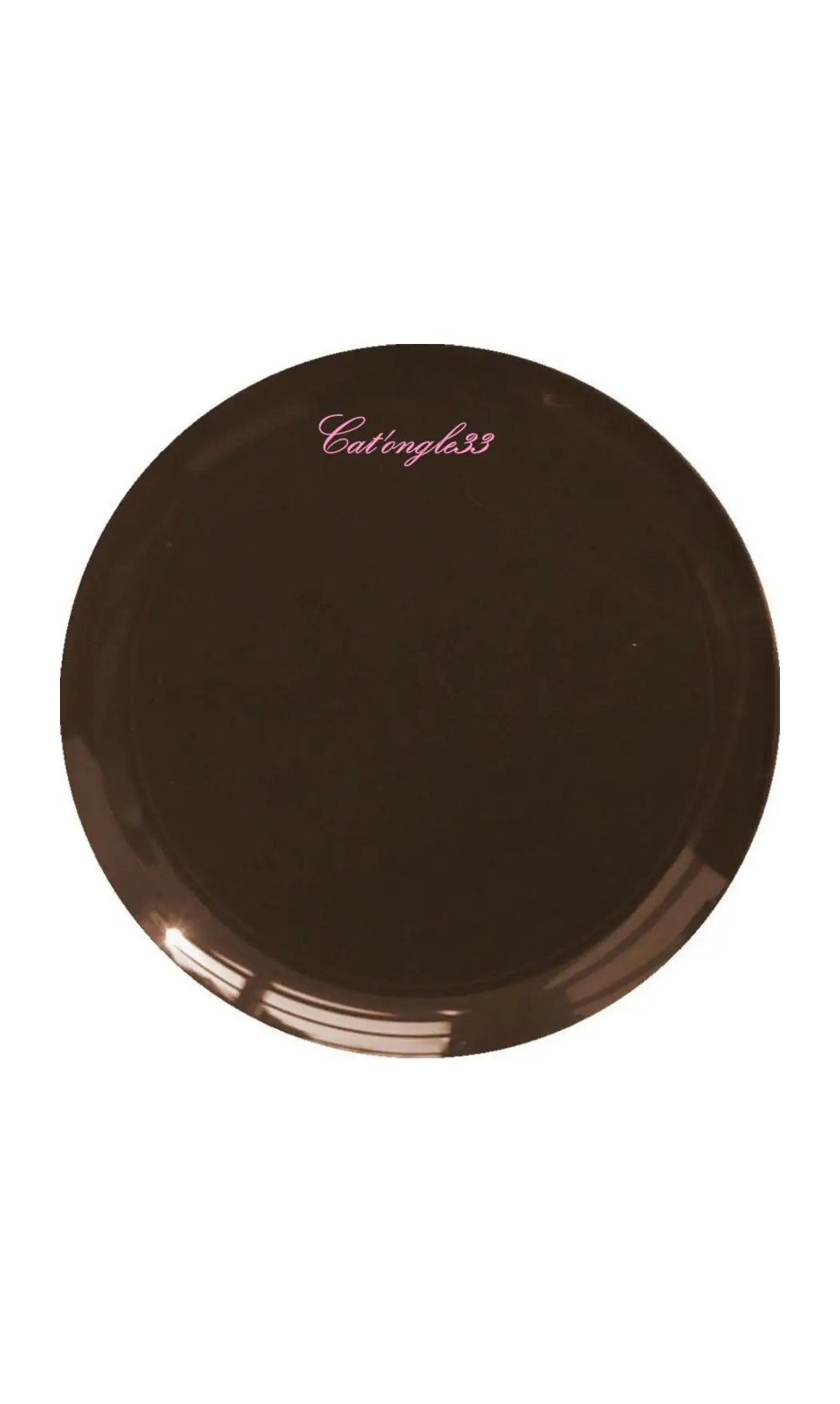 Vernis stamping 10 ml marron nacré
