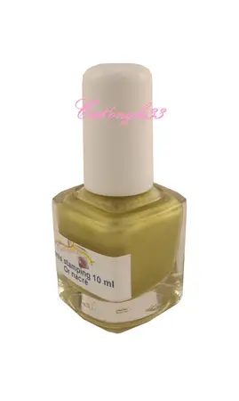 Vernis stamping 10 ml or nacré