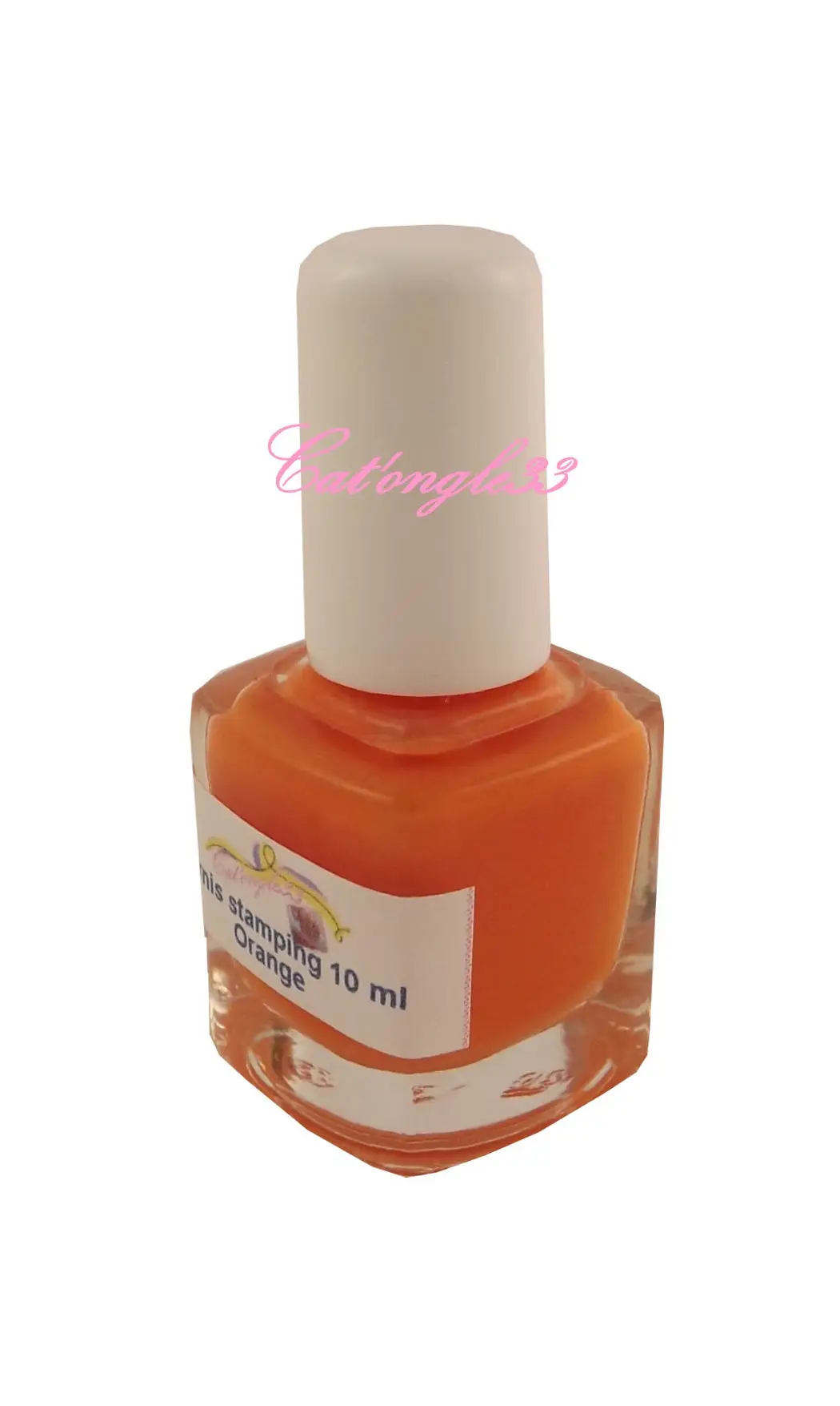 Vernis stamping 10 ml orange