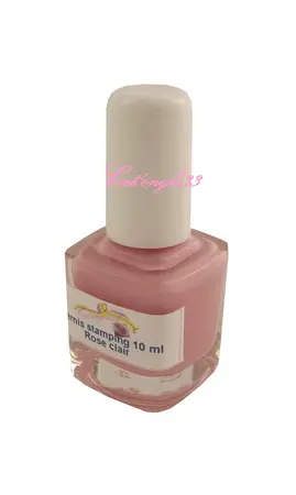 Vernis stamping 10 ml rose clair