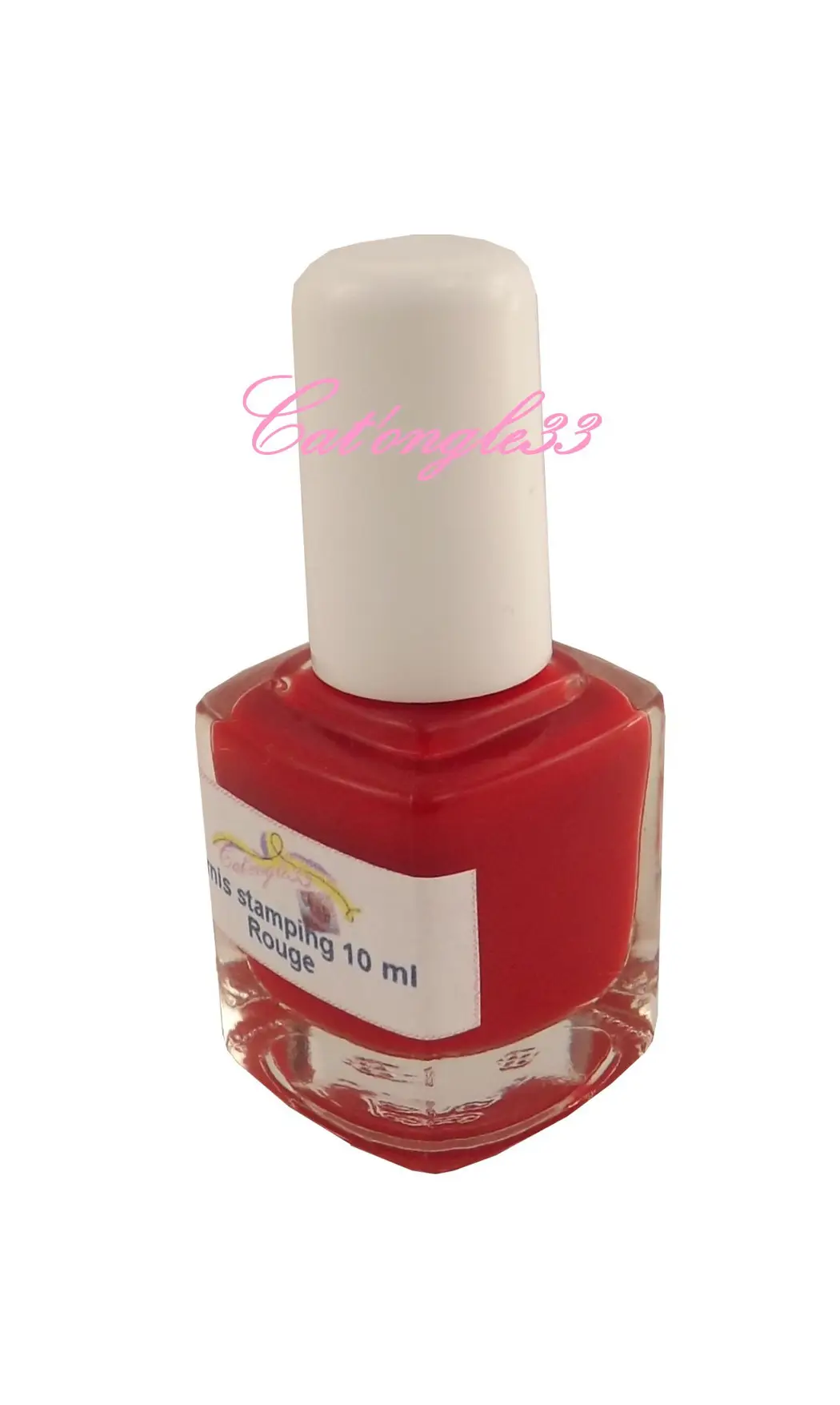 Vernis stamping 10 ml rouge