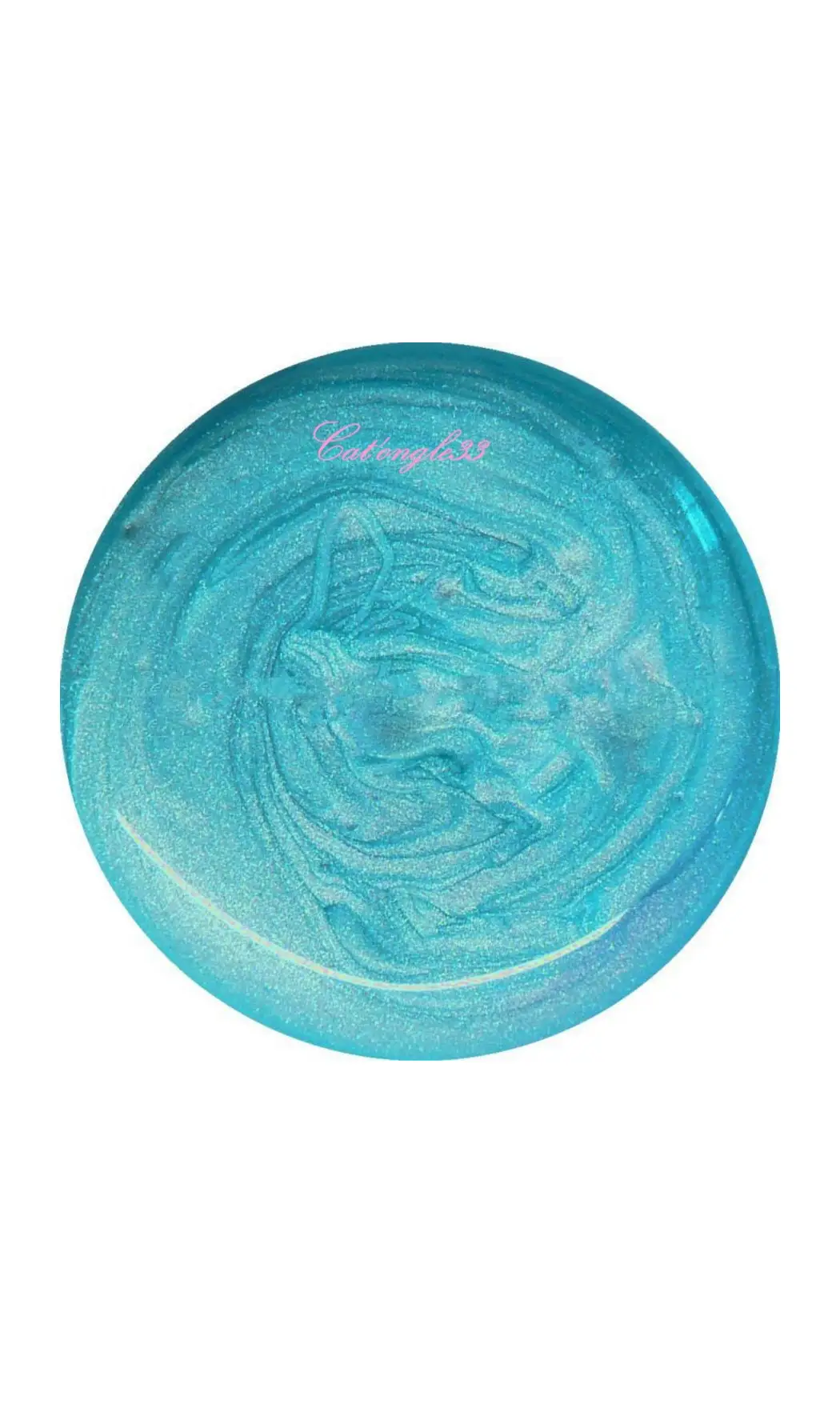 Vernis stamping 10 ml turquoise nacré