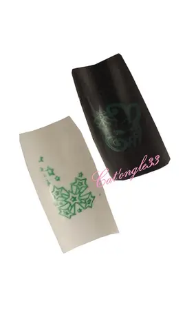 Vernis stamping 10 ml vert foncé nacré