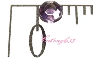 Strass rond parme 3mm