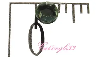 Strass rond vert clair 3mm