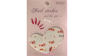Water décal père noël K006