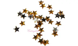 Strass étoile jaune