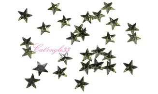 Strass étoile vert clair