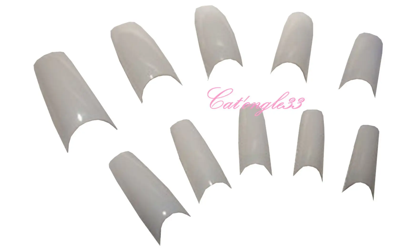Capsules tips blanche encoche