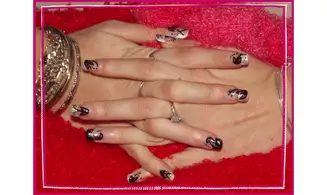 Capsules tips french noire