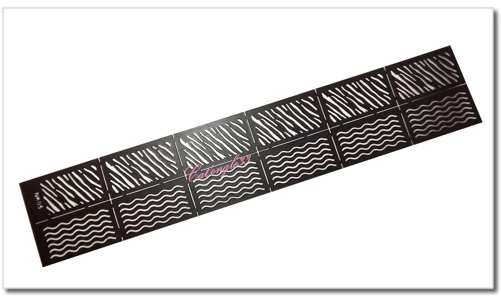 Pochoir auto-collant nail art NK05