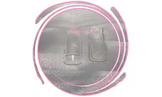 Capsules transparente grande encoche
