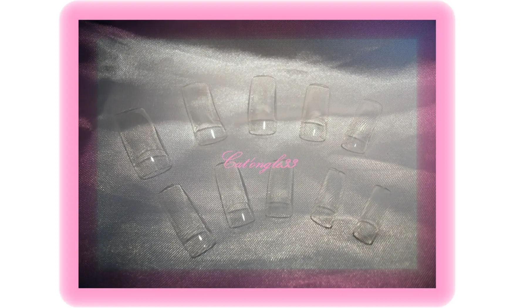 Capsules transparente grande encoche