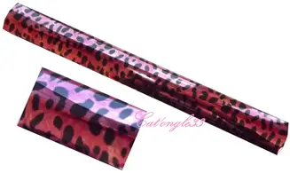 Foils panthére rose nail art 20 cm