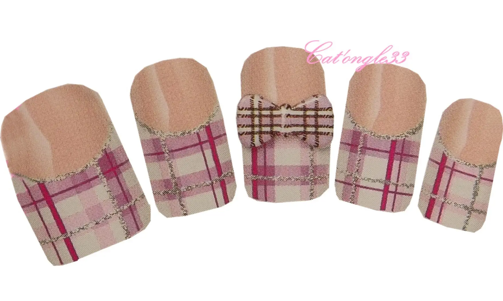 Water décal french rose paillette F033