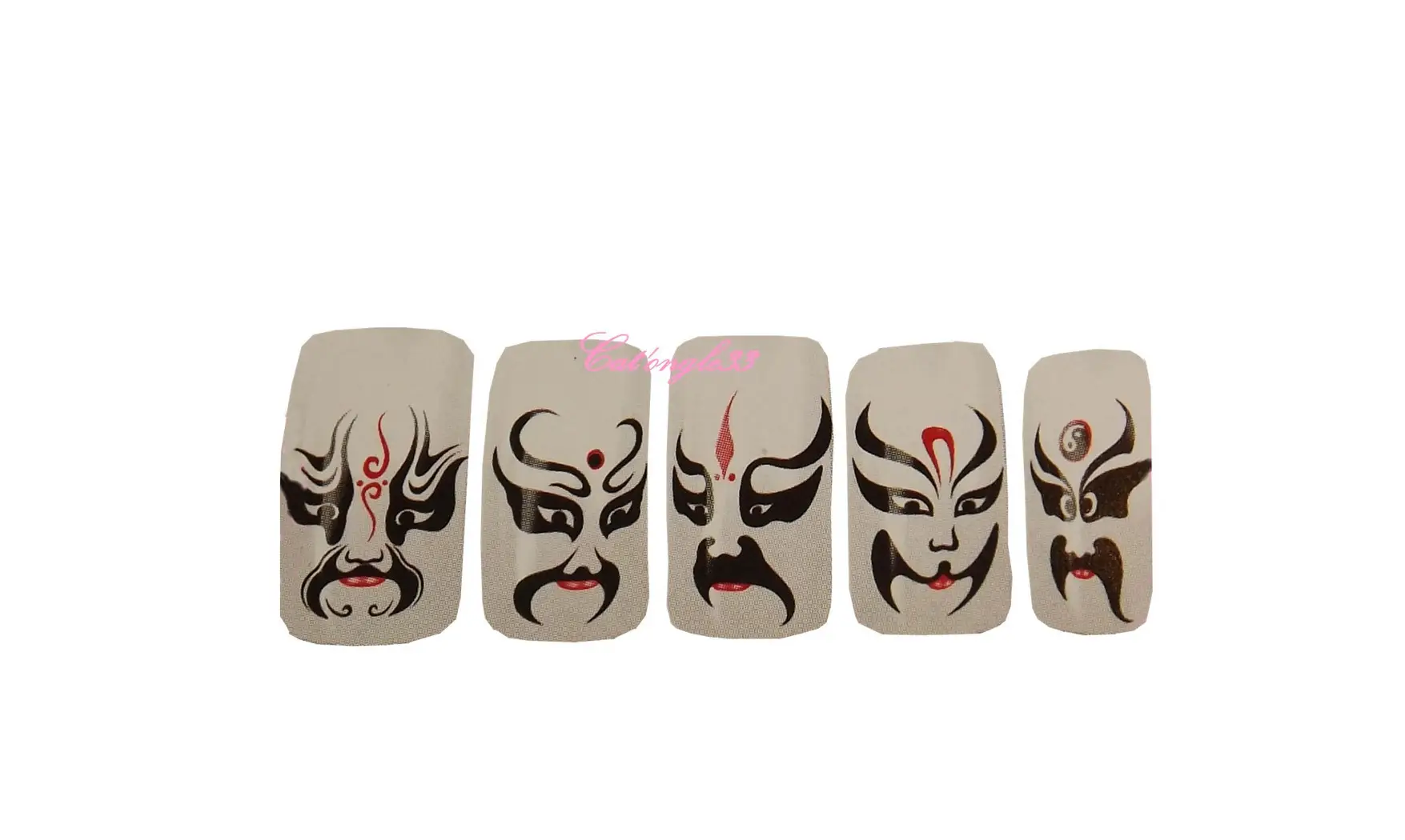Water décal masque chinois K040