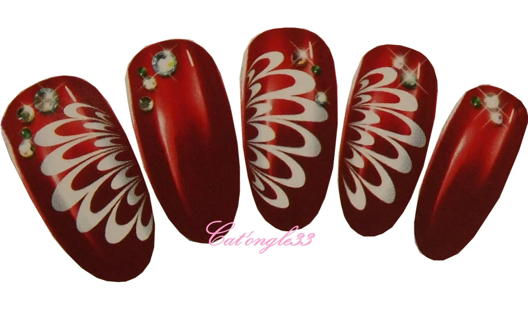 Water décal blanc water marble Y014