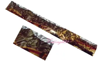 Foils marbré marron nail art 20 cm