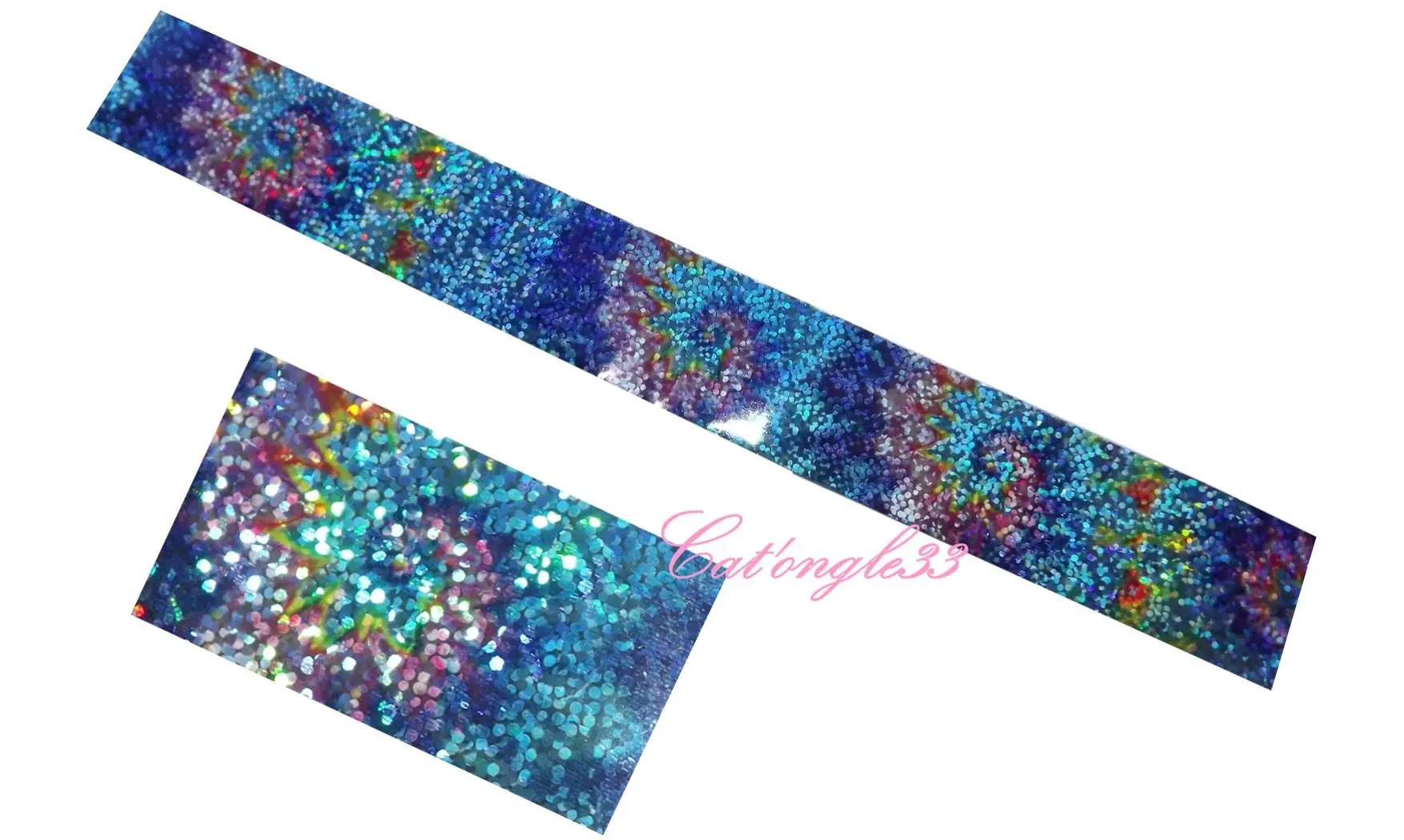 Foils teinture surprise bleu 20 cm