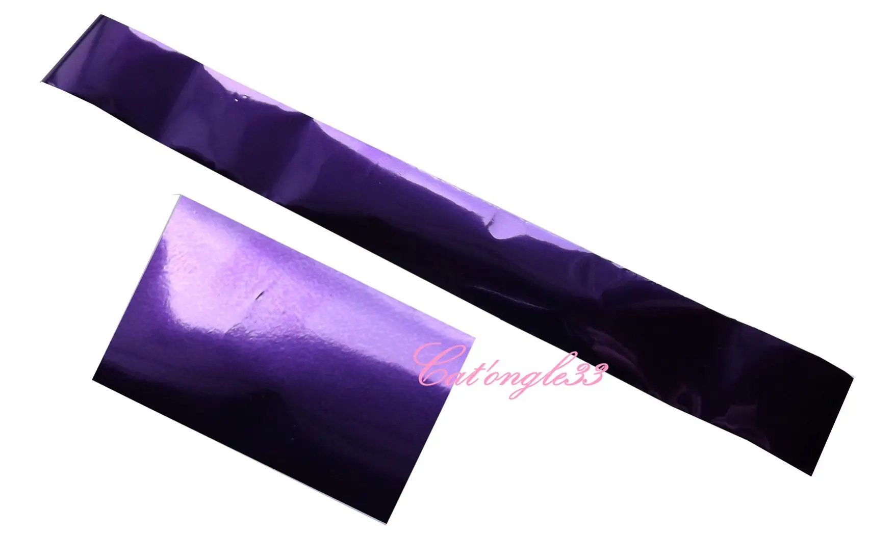 Foils violet nail art 20 cm